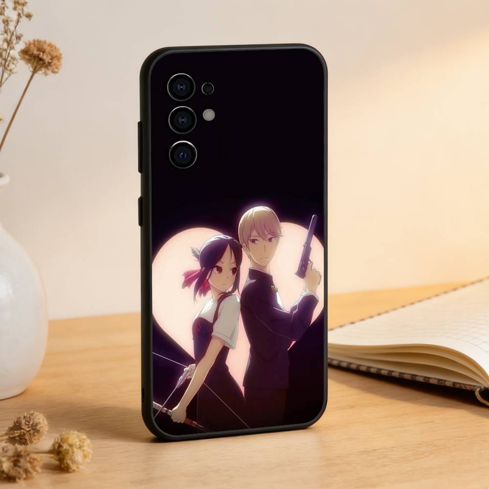 Чехол для телефона Kaguya sama Love is War для Samsung S25, S24, S21, S22, S23, S30, Ultra, S20, Plus, Fe, Lite, Note, 10, Черный чехол