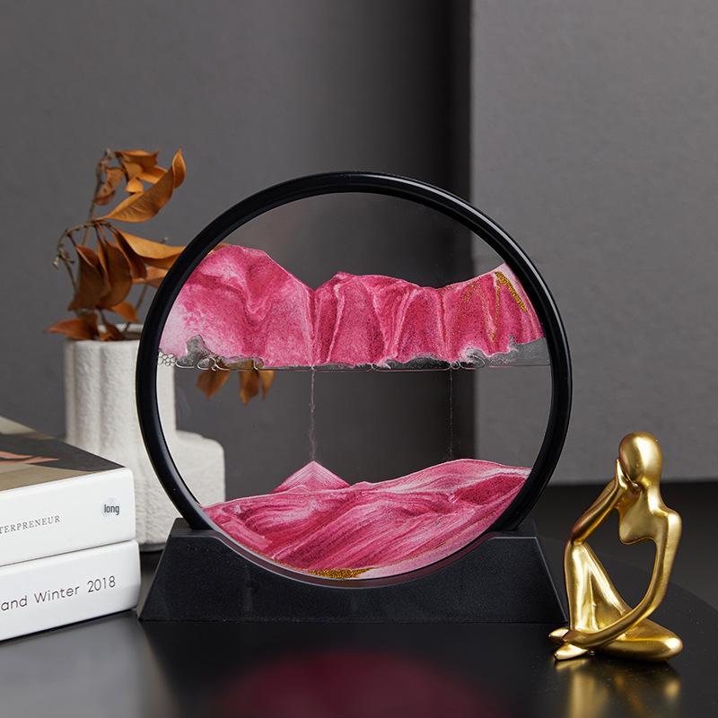 Самая продаваемая 3D картина с песочными часами: Креативное украшение для гостиной и кинетический декор в подарок