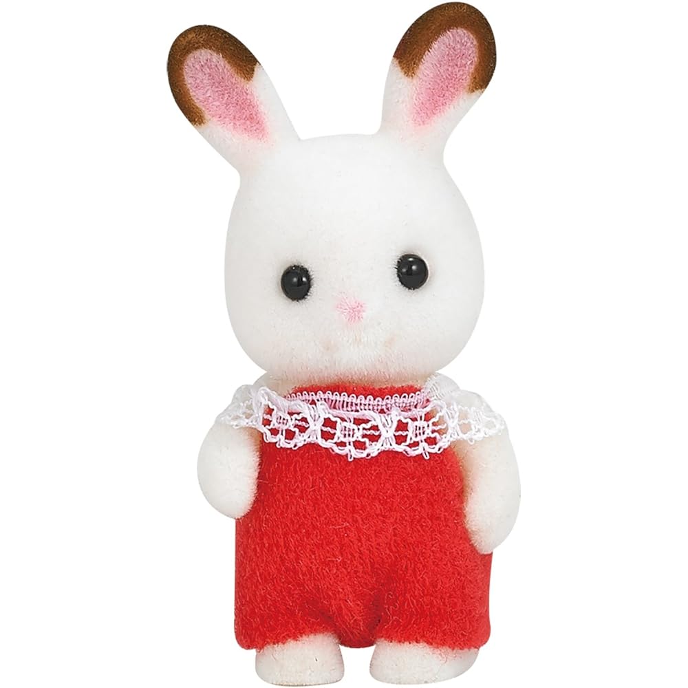 Sylvanian Families Chocolate Rabbit Baby Doll 3 Years and Up Toy for Dollhouse