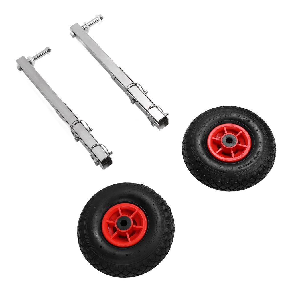 2 шт. Колесо для спуска лодки на воду из нержавеющей стали, колесо для спуска лодки на транце с быстросъемными штифтами