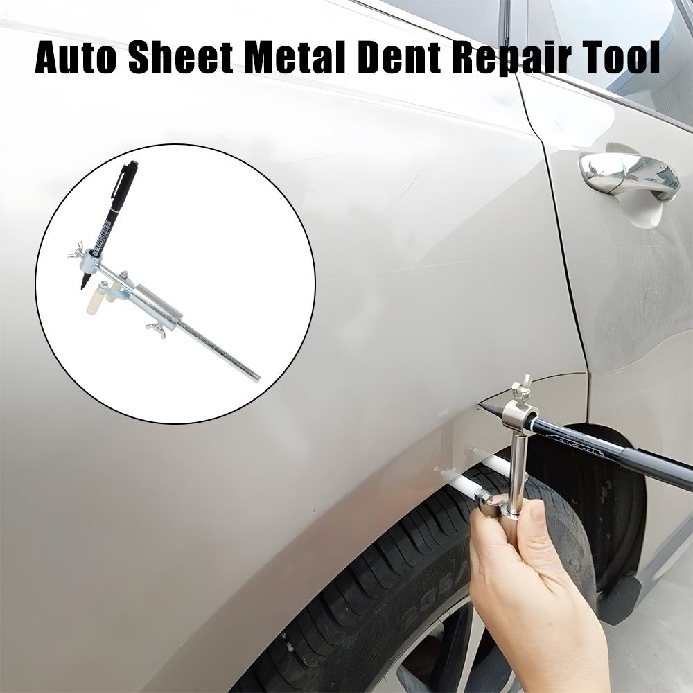 Автомобильное колесо, параллельный скребок для бровей, инструмент для маркировки краски 0-20 см, регулируемый автомобильный инструмент для ремонта листового металла, портативный и прочный