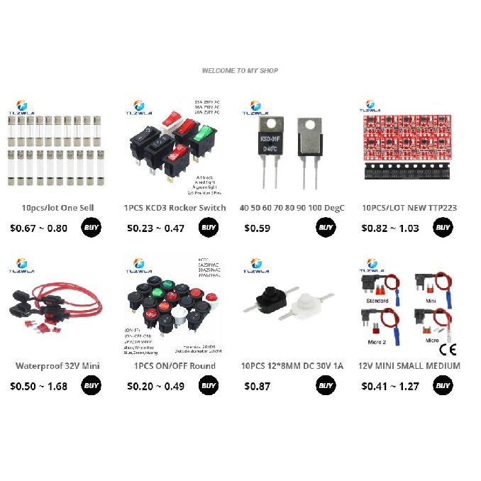 5PCS 5*20mm 6*30mm 250V Glass Fuse Holder Transparent Holder With Transparent Cover Fuse Blocks 5X20MM 6X30MM Insurance Header Fuse Holders1