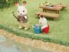 Sylvanian Families Мебель для барбекю Сертификация ST Mark Для детей от 3 лет и старше Игрушечный кукольный домик Sylvanian Families EPOCH [Семейный набор] Car-615