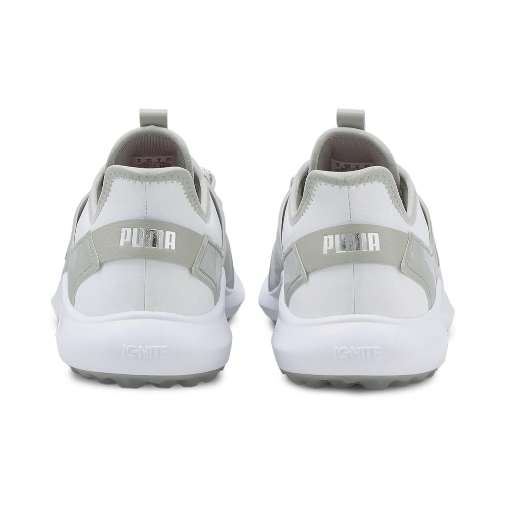 Обувь для гольфа без шипов Ignite FASTEN8 Pro Puma Rise см 3E [PUMA] Мужская Белый/Puma Silver/Высокая 27.0