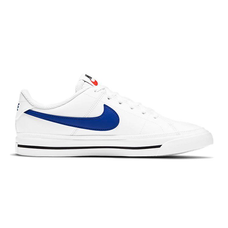 Nike Court Legacy Белый Королевский Синий GS DA5380-101