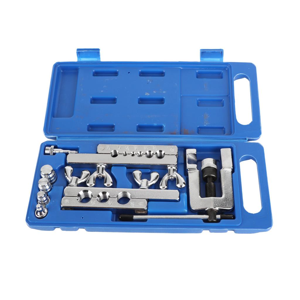 HVAC Flaring Swaging Tool Kit Metric System Ergonomic Copper Pipe Tubing Expanding