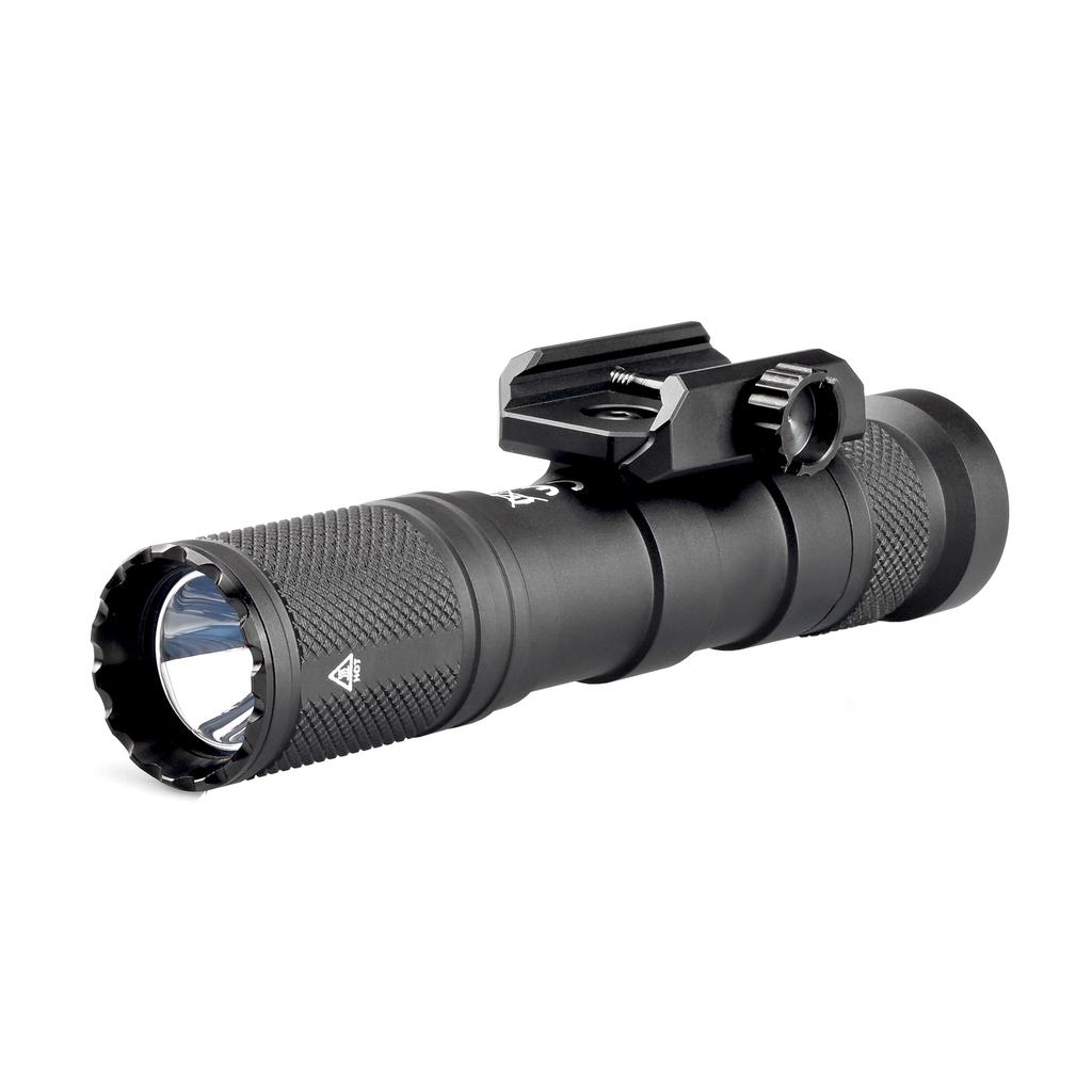 Тактический скаут ACEBEAM G15 1800 390 Рейка со светодиодным фонарем и выносной кнопкой, (Черный - 6500K)