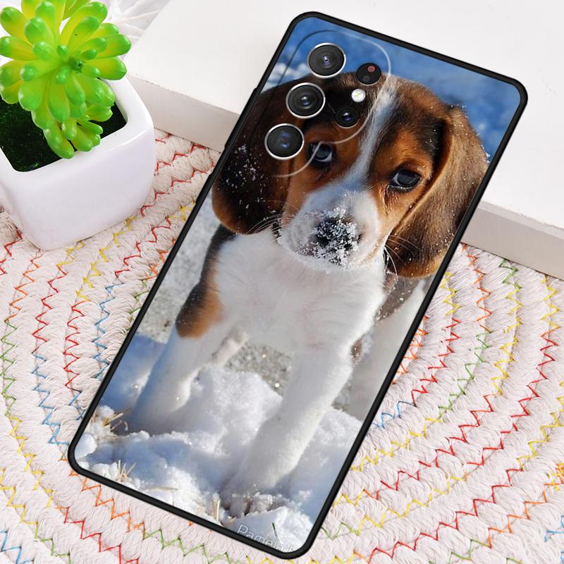 Бигль Собака Милый Щенок Щенки Чехол для Телефона для Samsung Galaxy note 10 pro S26 Ultra S23 S24 FE S25 S21 S22 PLUS ударопрочный Чехол