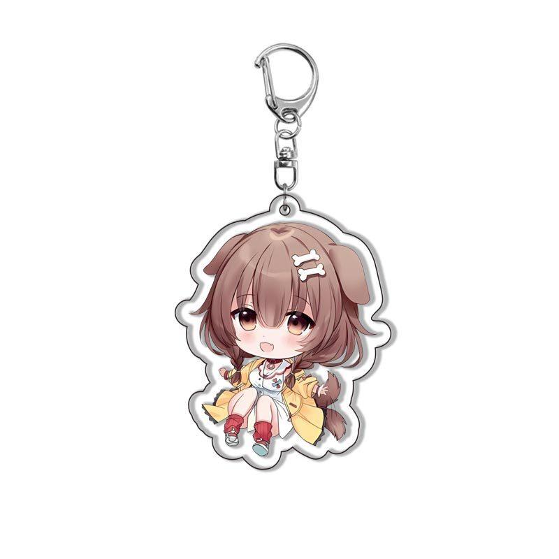 Аниме Хололайв Втубер Фигурки Косплей Акриловый Брелок Хошимати Суисей Гавр Гура Нанаши Мумей Брелок Фанаты Украшение Подарки