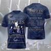The Eagles Tour Graphic Polyester T-Shirt, Unisex Short Sleeve