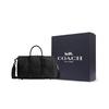 COACH Artificial Leather Bowling Bag, Shoulder Bag, Crossbody Bag, Handbag Large Women's Black CCD92-OY2