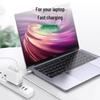 Кабель быстрой зарядки 65 Вт для ноутбуков Huawei, Apple, HP, Dell Inspiron 16/15, Redmi и Ryzen Edition