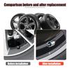 Car Sticker 4Pc Car Badge Wheel Tire Valve Caps For Ford Stracing Racing Fiesta Ranger Focus Kuga Mustang Air Stem Tyre Plug Car