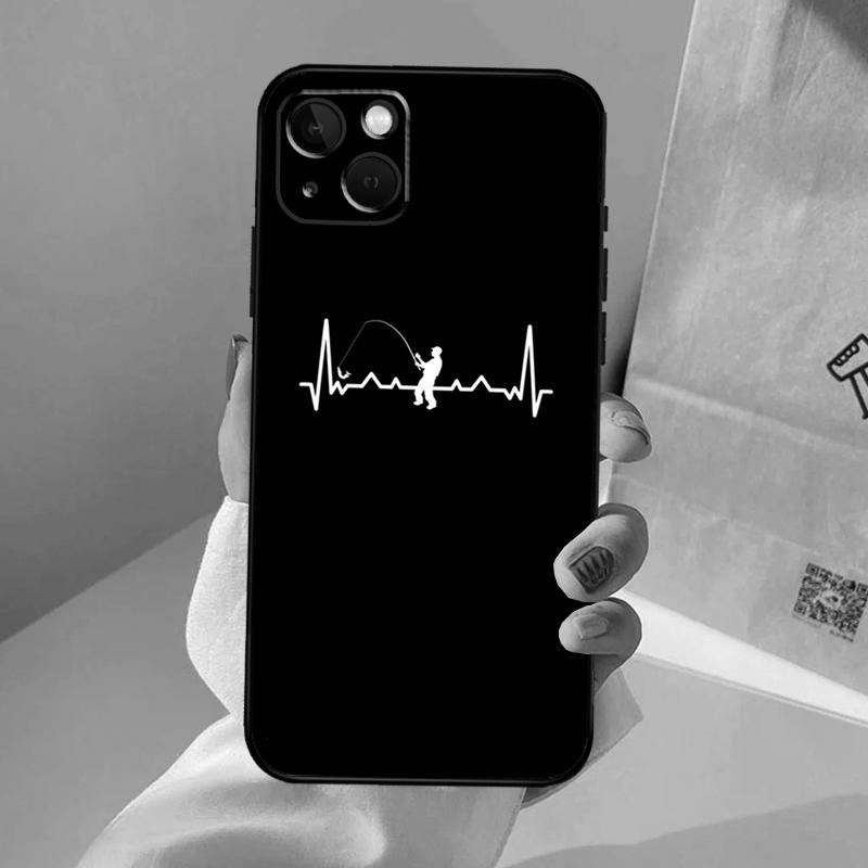 Чехол для телефона с изображением карпа для iPhone 17 Air 16 15 14 13 12 11 Pro Max 12 13 mini 15 16 Plus 16e Накладка Coque