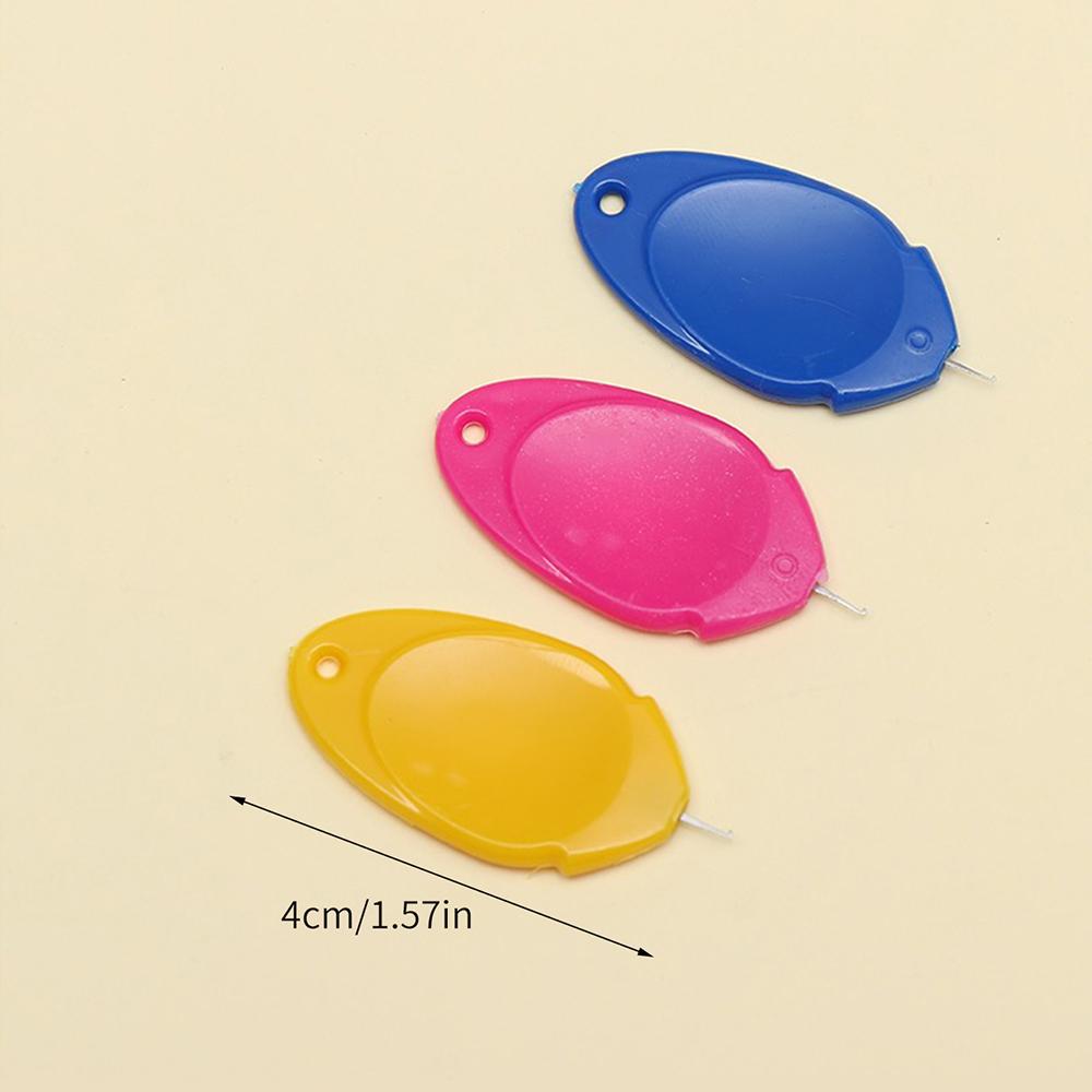 10 шт. Нитевдеватель для иглы Маленький инструмент для вдевания нити в игольное ушко Легкий нитевдеватель для машинного и ручного шитья, рукоделия