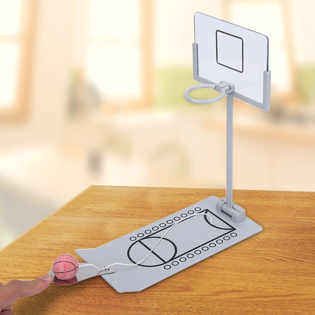 Foldable Funny Office Home Desktop Mini Basketball Sets Shooting Games Relax Kids Toy