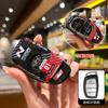 Car Remote Key Case Cover For Hyundai Creta Ix35 Ix45 I10 I30 I40 Tucson Santa Fe Rena Sonata Elantra 4Buttons Auto Accessories AH4
