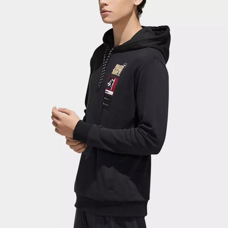 adidas Худи с принтом Neo X Honor Of Kings Мужское Черное GD2172
