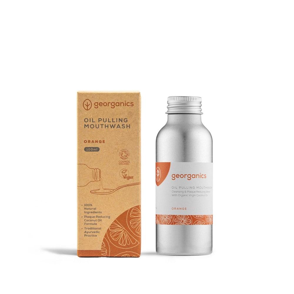Georganics Natural Orange Mouthwash Oil 100ml