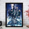 Japanese Anime Attacks Titan Posters, Decorative Prints, Murals, Cafes, Decorative Oil Paintings