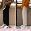 Женские повседневные свободные толстые теплые брюки из флиса, спортивные штаны, свободные спортивные штаны для пар, повседневные брюки Harlan