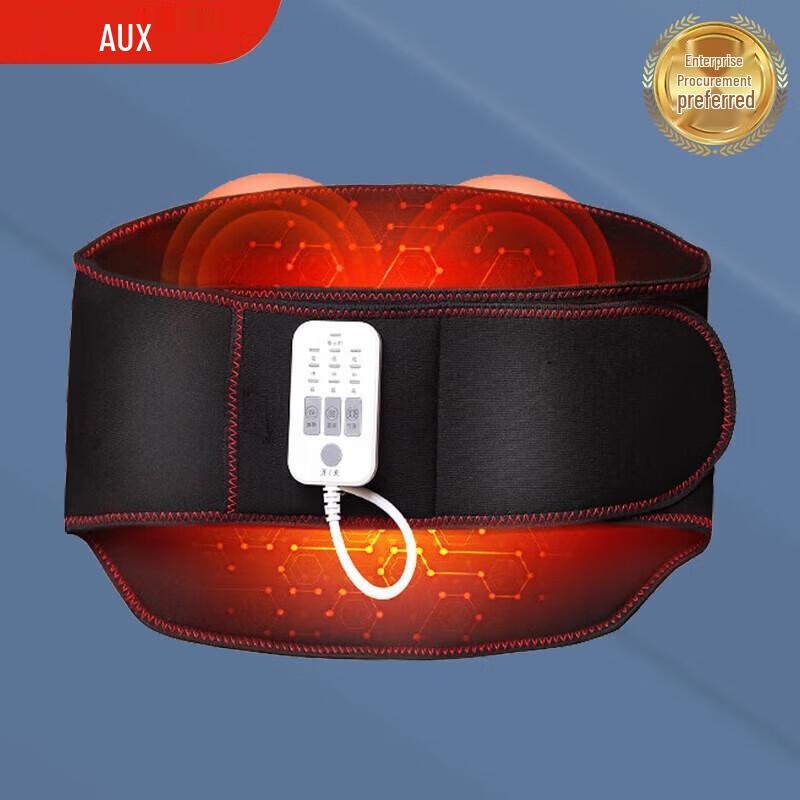 Массажер для поясницы с подогревом Aux Smart Heating, штекер CN (адаптер в комплекте)