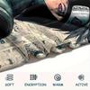 1 шт. Фланелевое одеяло с принтом Хатаке Какаши, Высокое качество, Удобное для всех сезонов, Декор для дома, Тепло и уют, Идеально для рождественских подарков