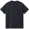 Carhartt WIP Удобная футболка с логотипом и буквой, круглый вырез, короткий рукав, унисекс, топ I035700-3PL-XX