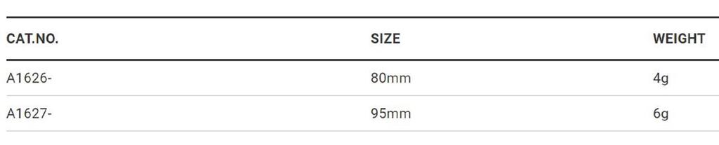 Yo Zuri EZ Slim Cloth 80mm Squid Jig A1626-BLPR (4657)