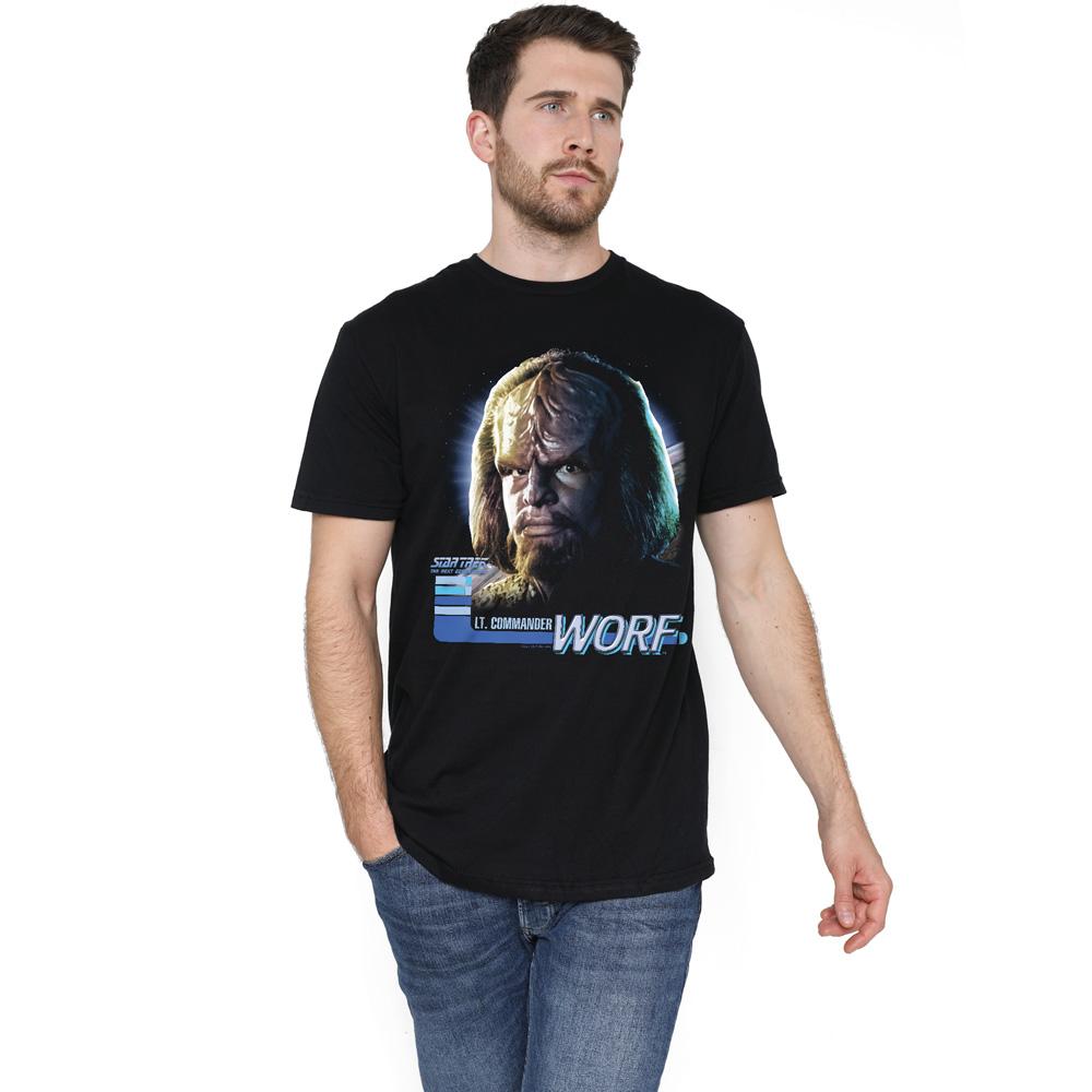 Star Trek Mens The Next Generation Worf T-Shirt