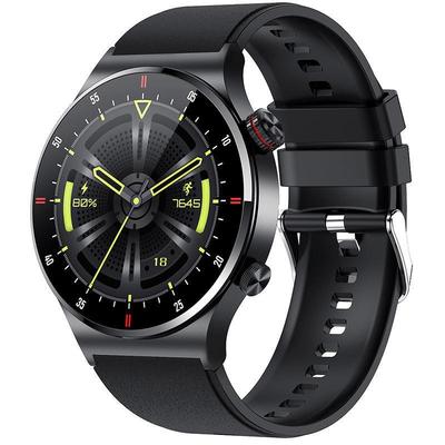 Умные часы QW33: ЭКГ и ФПГ, Музыка, Шагомер, Звонки по Bluetooth