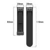 For Garmin Fenix 7S/6S Pro/5S Plus/Instinct 2S Silicone Watch Bands Silver Buckle 20mm Magnetic Strap