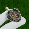 Gift For Women Pendant 925 Sterling Silver Natural Coconut Jasper Gemstone