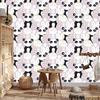 Animals in Crowns Wallpaper for Living Room and Bedroom 50x1000