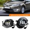 Светодиодные противотуманные фары для Toyota Corolla Camry Yaris RAV4 Prius CHR Hilux Lexus DRL дневные ходовые огни 3,5 дюйма белые желтые