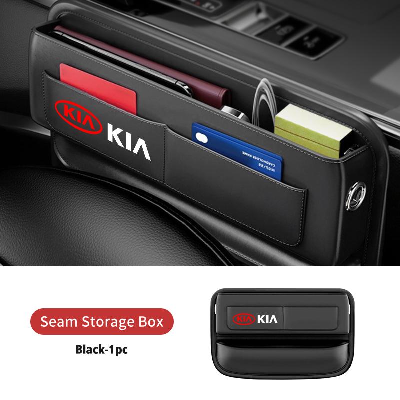 ANF3 For KIA Car USB Charging Colour Light Seat Storage Case Seat Gap Box Ceed Sportage Rio K5 K2 Optima Cerato Venga Sedona
