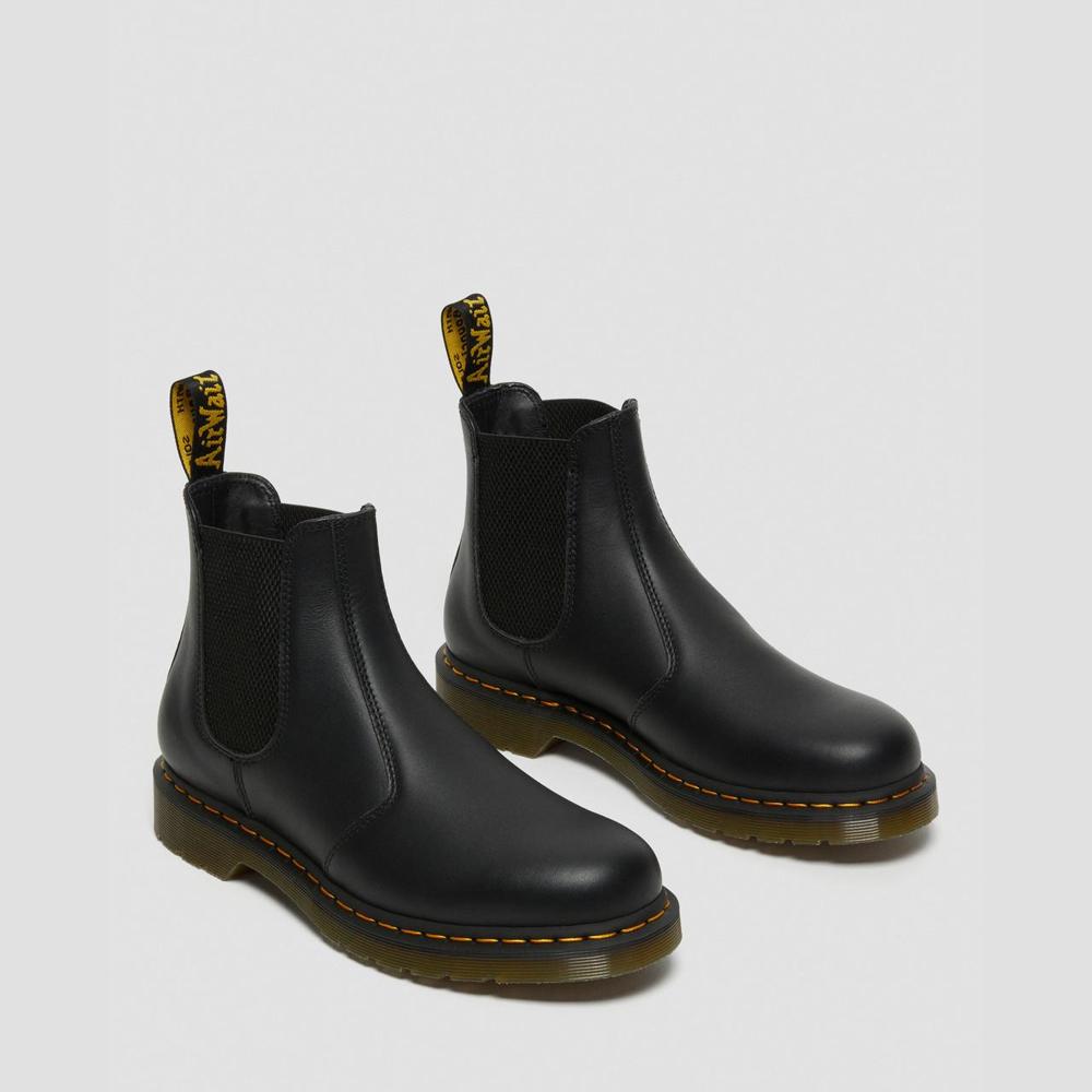 Boots Dr. Martens Black 2976 Nappa Chelsea