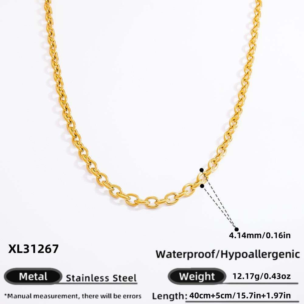Heart Cat Dog Owl Oil Drop Ocean Style Pendants 18K Gold Plated Stainless Steel Charms Fashion Jewelry Gold Pendants