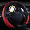 X686 Eco-Friendly Odorless Embossed Leather Steering Wheel Cover