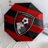 Зонт с рисунком AFC Bournemouth, автоматический складной, портативный и складная конструкция, 8 спиц, рождественский или день рождения подарок.