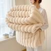 Plush Blanket Falei Plush Blanket Noon Sleeping Blanket Coral Velvet Cover Blanket Winter Thick Plush Blanket