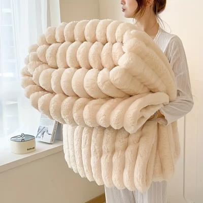 Плюшевое одеяло Falei Плюшевое одеяло Noon Sleeping Одеяло Coral Velvet Cover Одеяло Winter Thick Plush Blanket