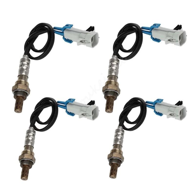 4Pcs 234-4668 For Cadillac Escalade Avalanche Silverado Suburban Tahoe GMC Sierra Yukon 2003 2004 2005 Lambda O2 Oxygen Sensor