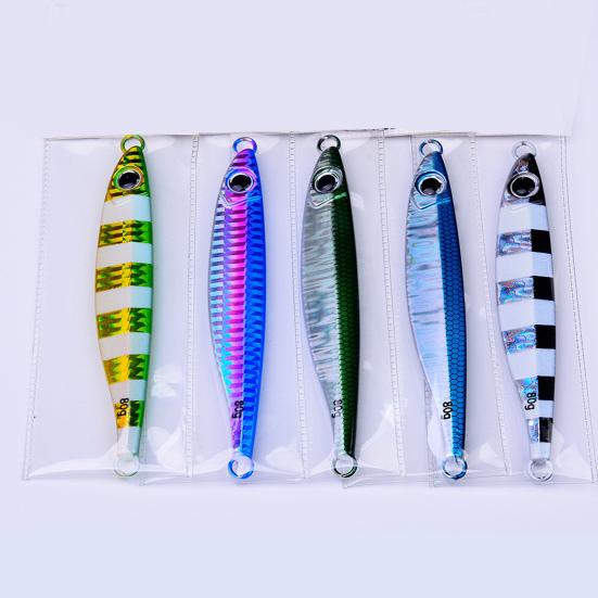 Искусственная наживка 14/40/80 г, острый крючок для рыбалки, легко носить с собой, искусственная бионическая наживка для морского окуня, рыболовные снасти