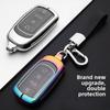 Премиальный металлический чехол для ключей для автомобилей Chery Tiggo 8 Plus и Arrizo 5 Plus