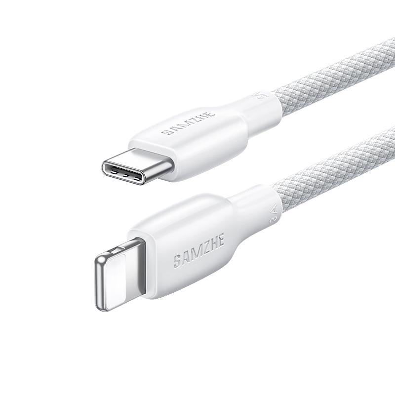 Кабель Sanze Type-C на Lightning с поддержкой PD для быстрой зарядки