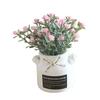 1шт искусственный цветок в горшке Babysbreath бонсай DIY сад свадьба декор