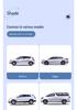 Автомобильные шторки для окон с защитой от солнца и магнитной направляющей от посторонних глаз для заднего сиденья.