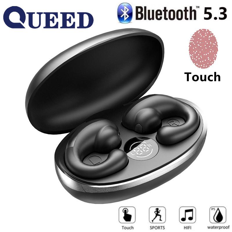 The New Wireless Ear Clip -type Bone Conduction Does Not Enter The Earless Bluetooth Headset