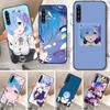 Rem Anime Cute Girl Phone Case For Xiaomi Mi 12 11T 10T 9T Lite Pro Ultra Note 10 Poco F3 F4 X4 GT Soft Black Phone Cover